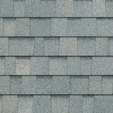 TruDefinition® Duration FLEX™ Antique Silver grayish silver shingles have a color that is achieved achieved through a mix of white, light and dark gray granules.